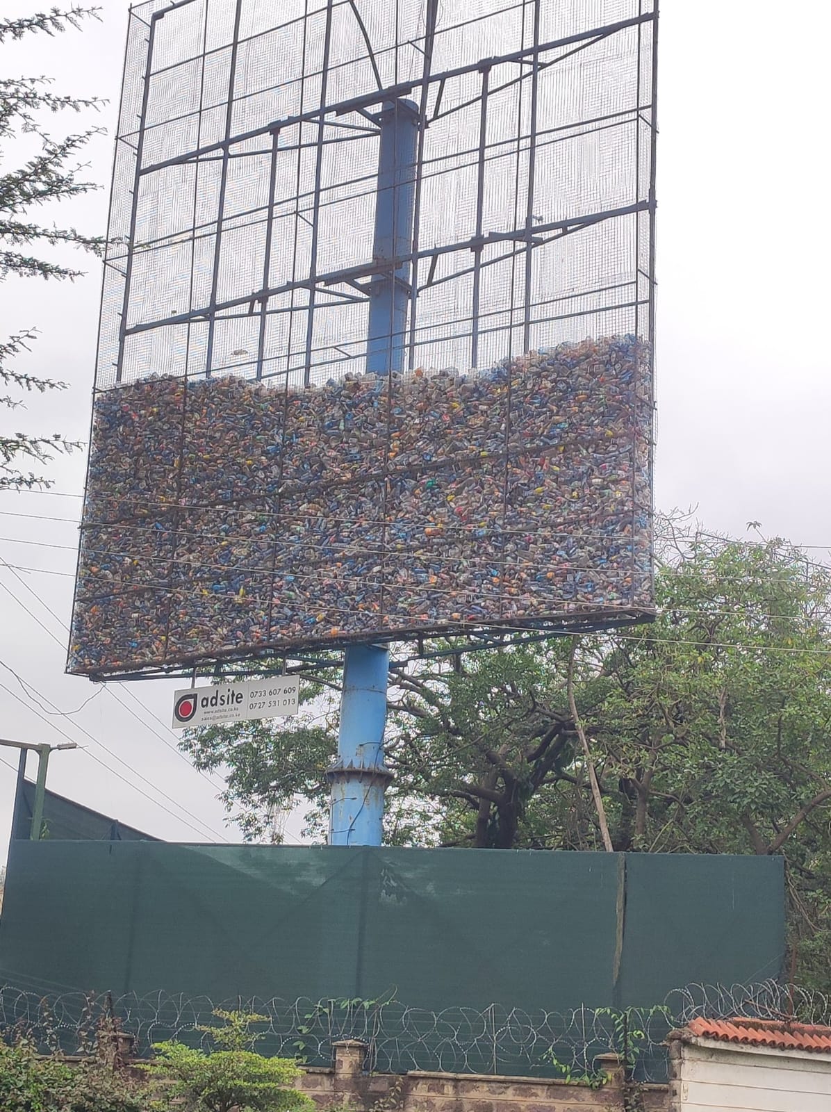 Billboard on Day 5 — overflowing