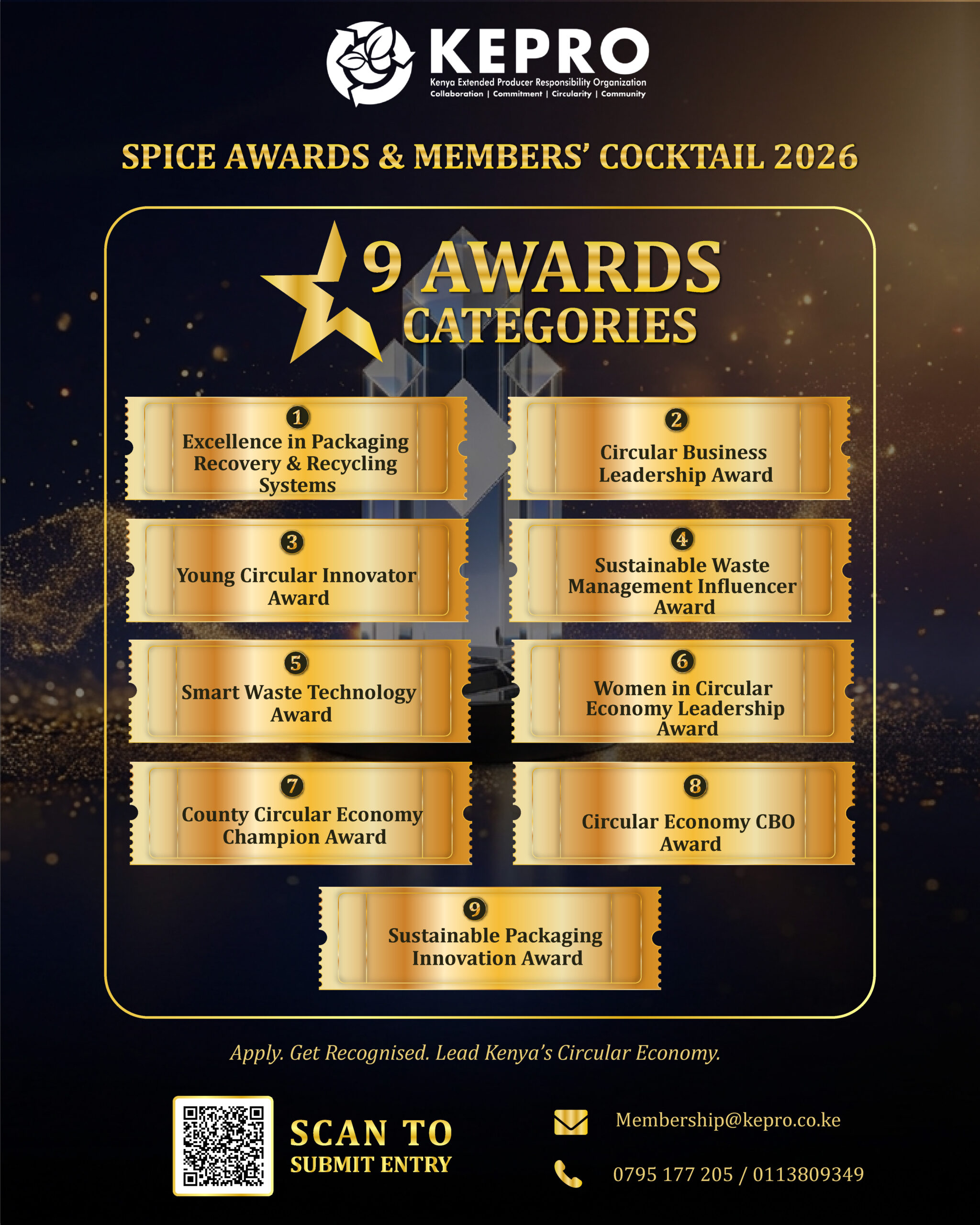 SPiCE Awards 2026 — Award Categories